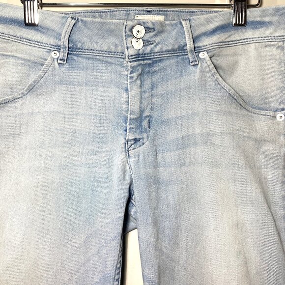 Hudson | Collin Mid Rise Skinny Jean cropped Back Flap Pockets | Size 30 Women's - Picture 6 of 12